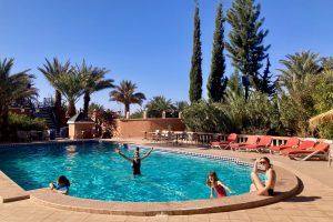 Piscine à Ouarzazate.