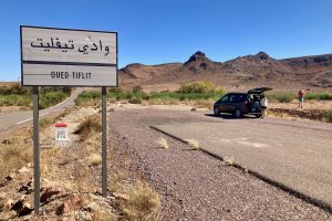 Au départ de Ouarzazate, en route vers le Sud-Est et le désert de sable (230 km, 3h30).