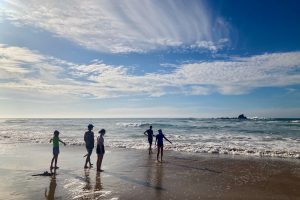 Plage de Legzira (310 km, 4h30 depuis Taliouine).